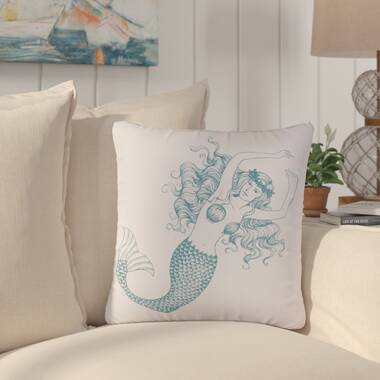 Mermaid sales decorative pillow